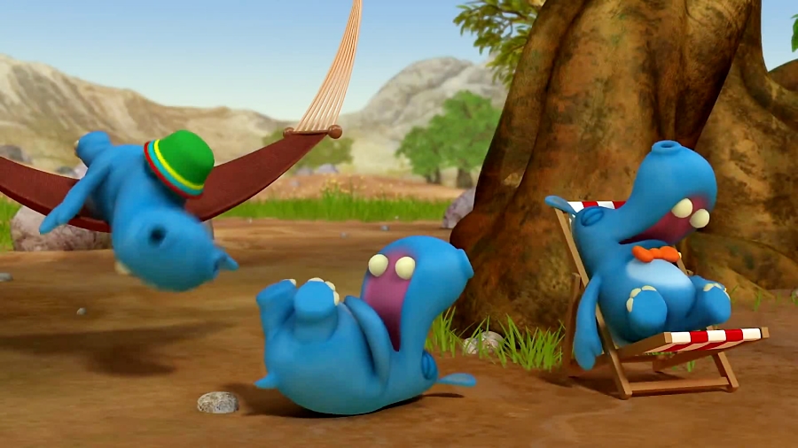 انیمیشن خانواده اسب آبی The Happos Family - فصل 1 قسمت 5